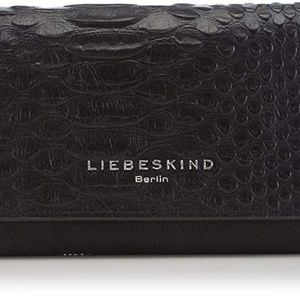 Liebeskind Berlin Piper black croc leather wallet